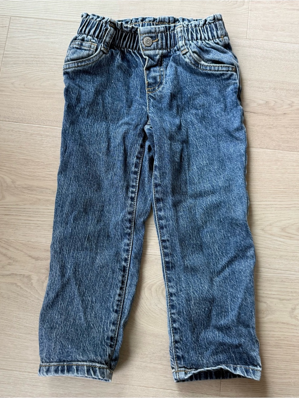 Straight leg jeans